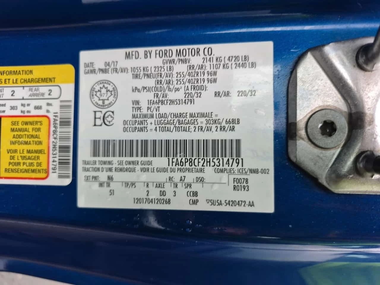 Ford Mustang * GT PREMIUM * CARFAX * , снимка 15 - Автомобили и джипове - 56700183