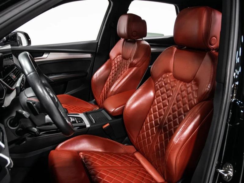 Audi SQ5 PROGRESSIV 3.0 TFSI QUATTRO RED INT REAR VIEW  CAR, снимка 12 - Автомобили и джипове - 52990738