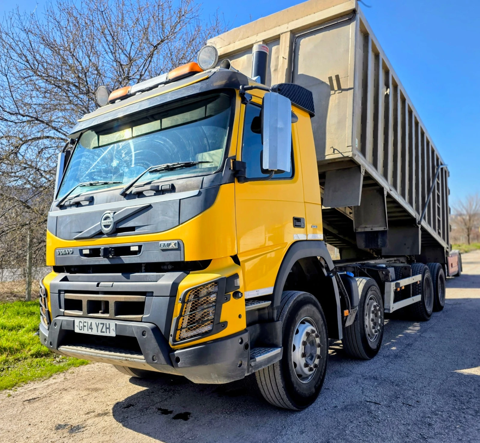 Volvo Fm FMX зърновоз