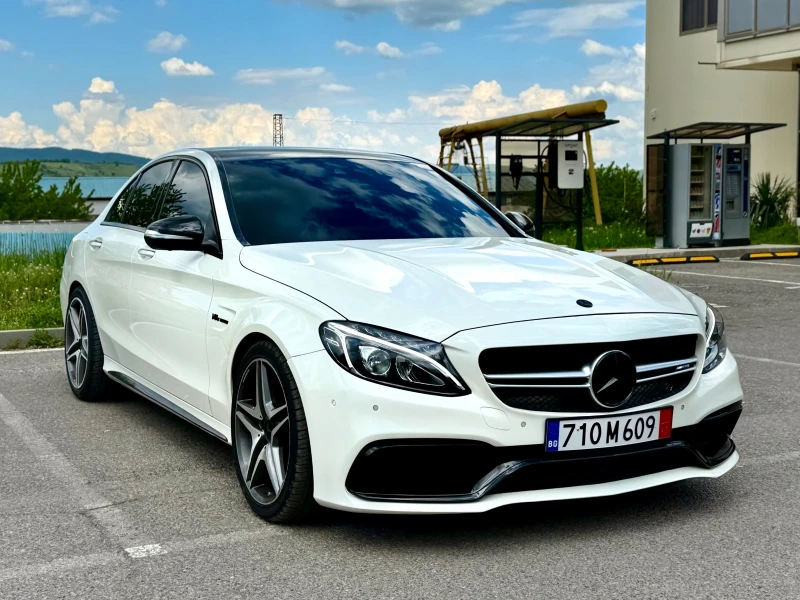 Mercedes-Benz C 63 AMG S EDITION/510кс+ /90000км /ТОП ! Лизинг-Бартер !!!, снимка 2 - Автомобили и джипове - 52386590