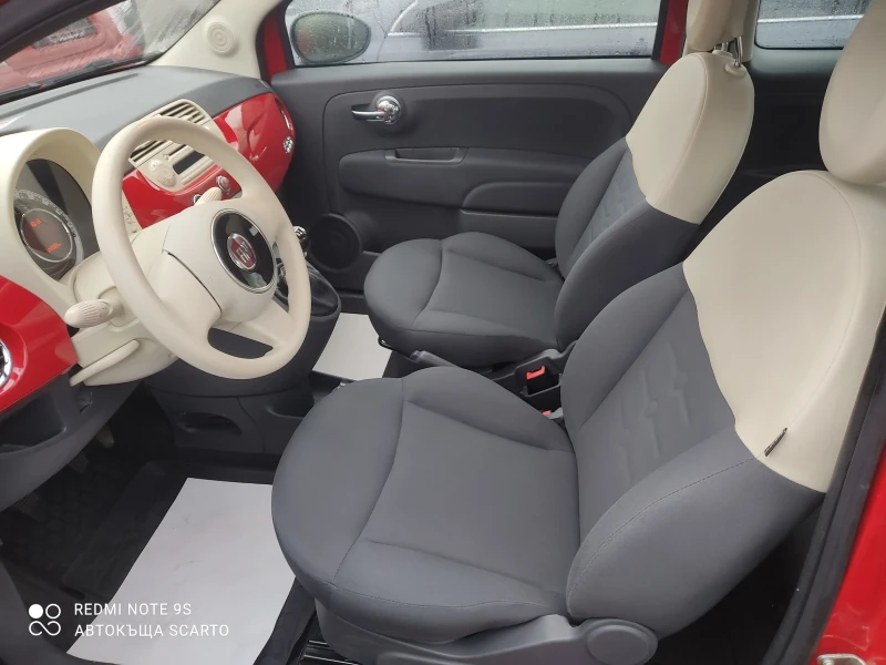 Fiat 500 1.2/69кс, бензин, 2014г., 122000км, снимка 12 - Автомобили и джипове - 52138958