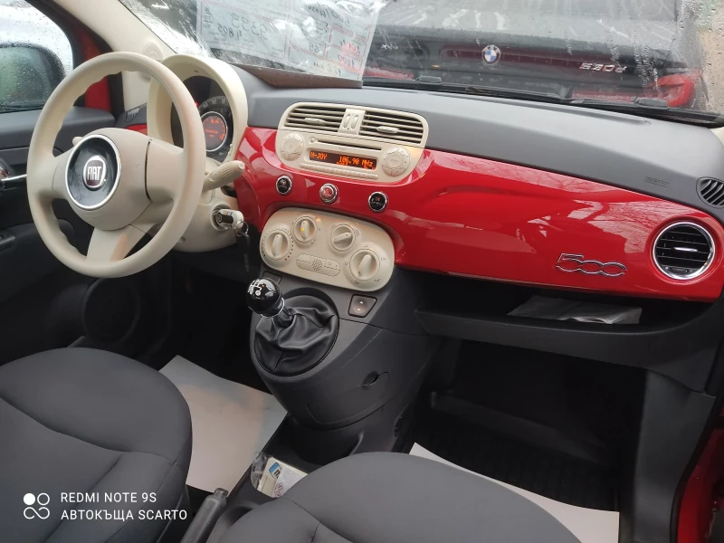 Fiat 500 1.2/69кс, бензин, 2014г., 122000км, снимка 10 - Автомобили и джипове - 52138958