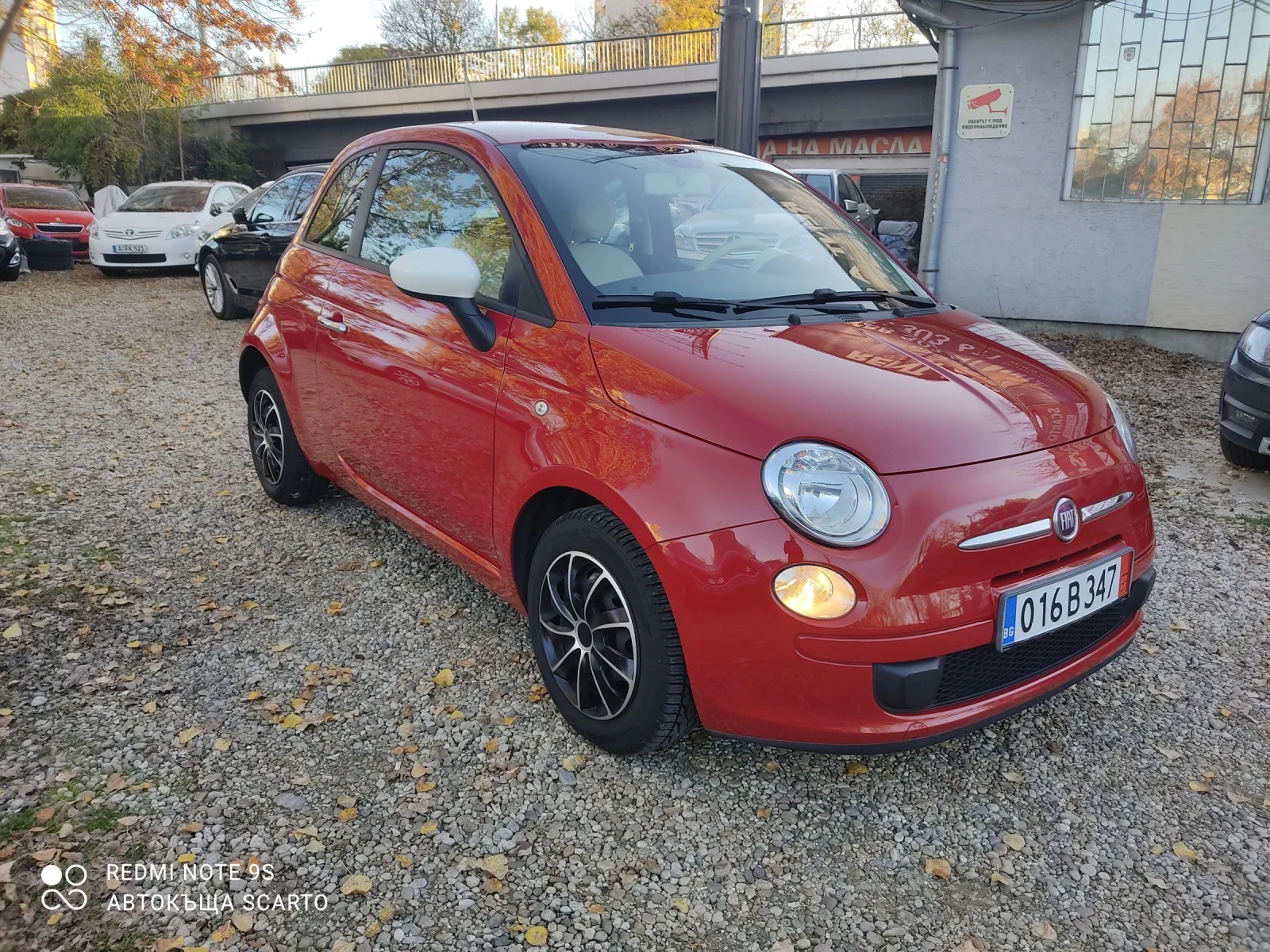 Fiat 500 1.2/69кс, бензин, 2014г., 122000км, снимка 1