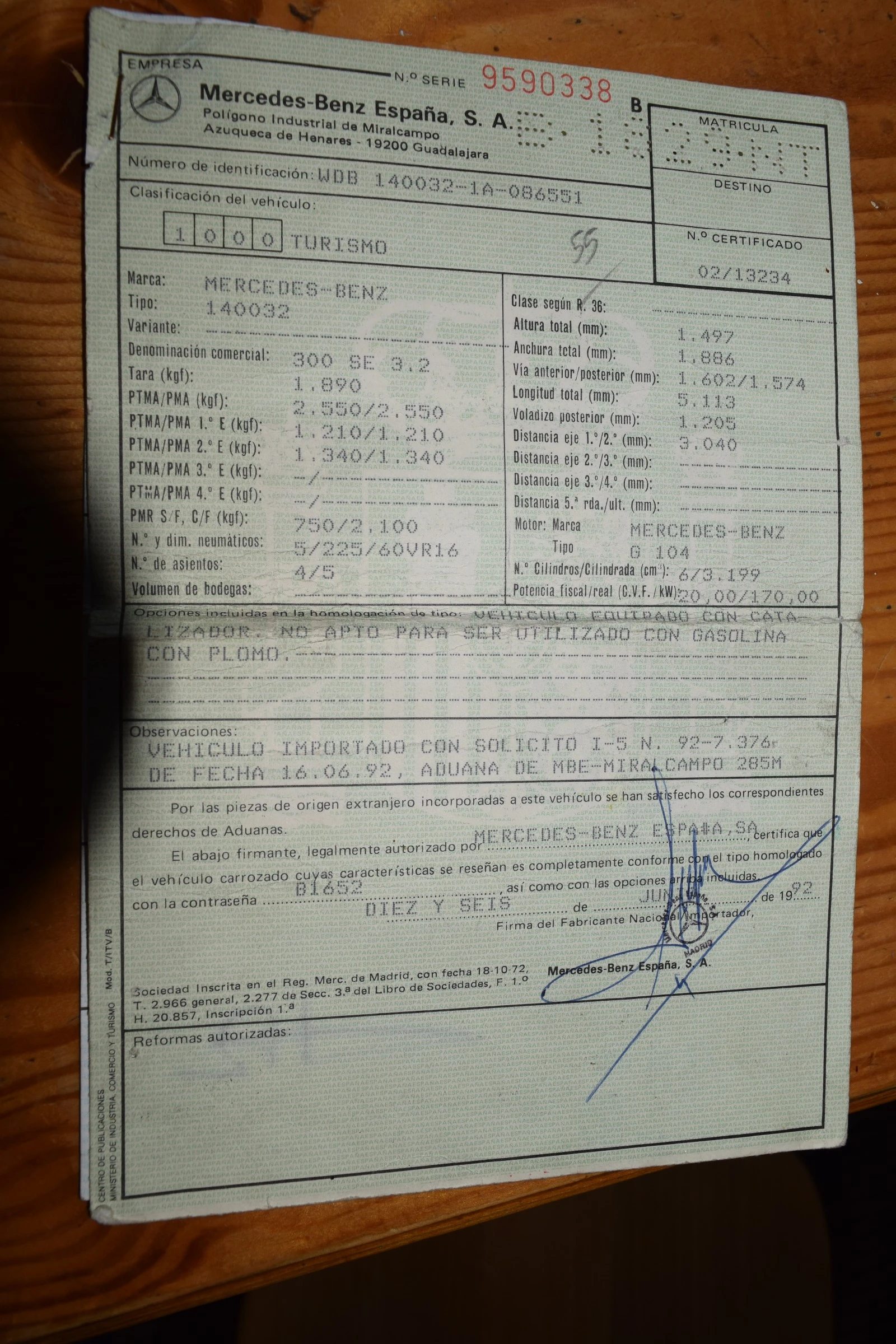 Mercedes-Benz S 300 W140 - Бензин , Газ, снимка 14 - Автомобили и джипове - 53701260