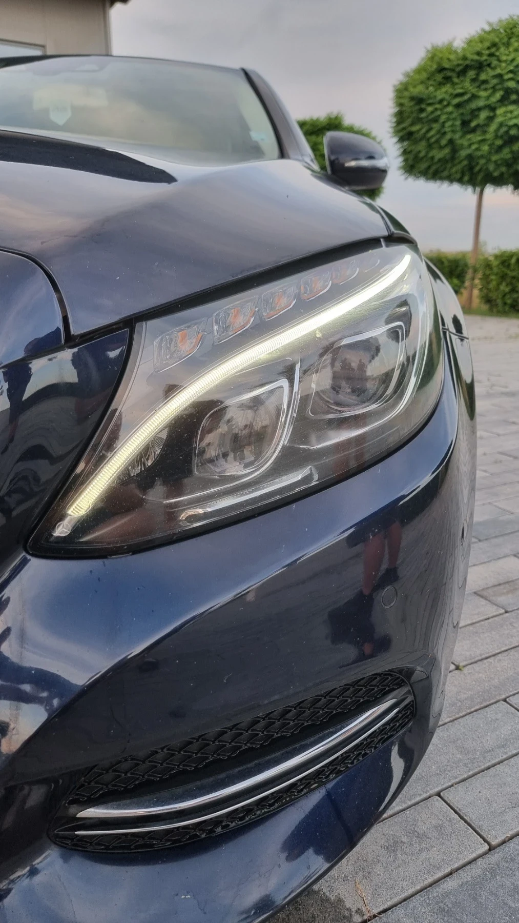 Mercedes-Benz C 220 170hp 7G tronic DISTRONIC BURMESTER, снимка 5 - Автомобили и джипове - 54874493