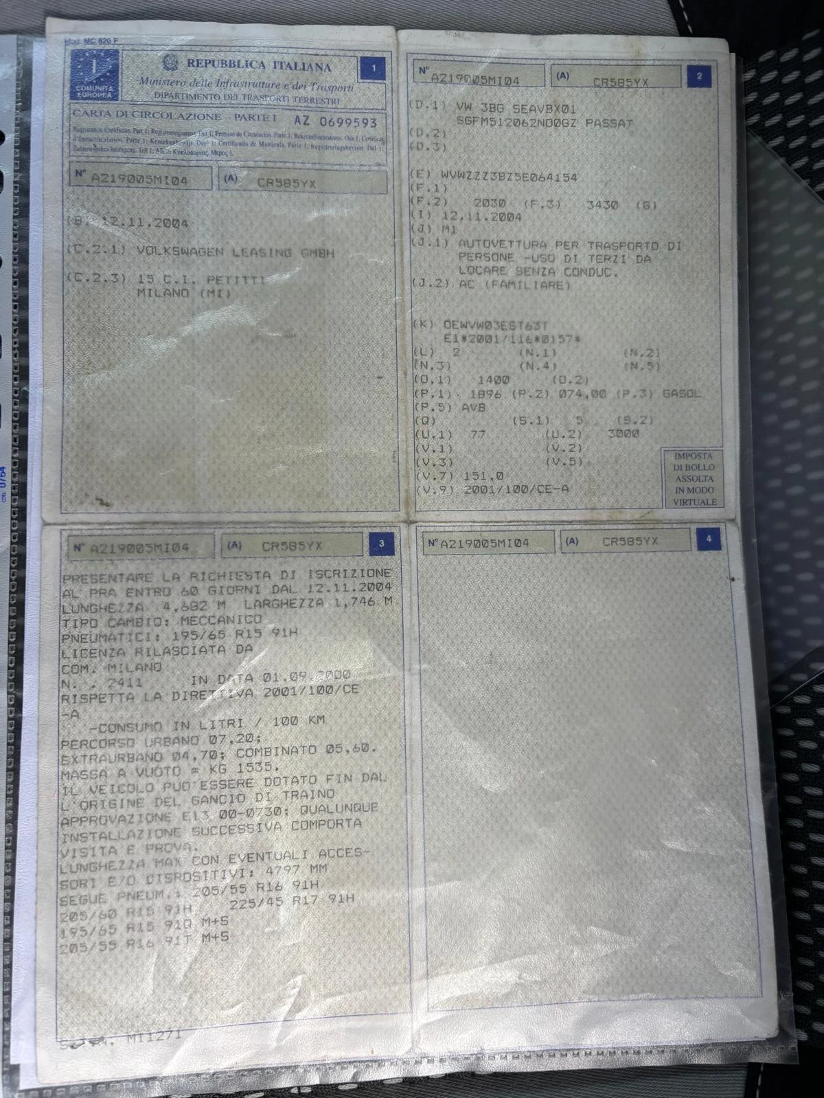 VW Passat 1.9TDI, 101��, 04�, ������, ��� �����  | Mobile.bg � ����������� 6