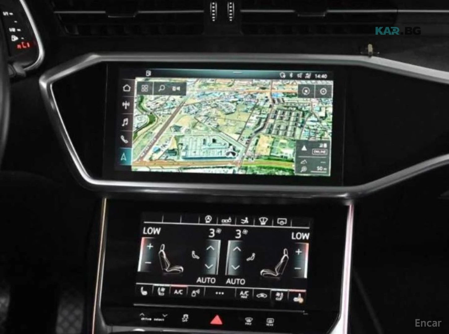 Audi A7 55 TFSI QUATRRO* PREMIUM* S LINE* ОБДУХВ* 360* HUD, снимка 14 - Автомобили и джипове - 55317583