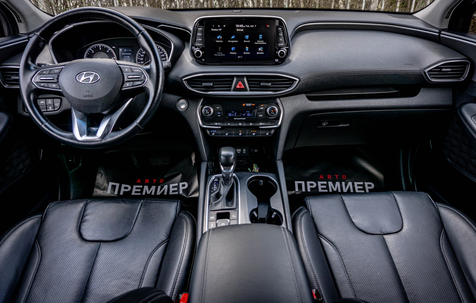 Hyundai Santa fe 2.0CRDI-4WD-HTRAC-6М.ГАР.РЕАЛНИ КМ., снимка 9 - Автомобили и джипове - 54134531