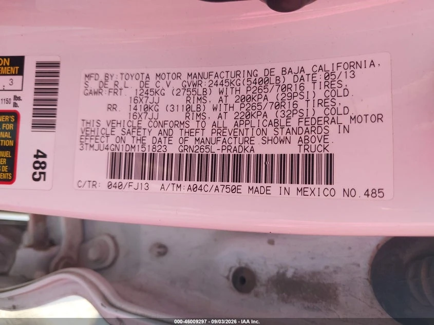 Toyota Tacoma 4.0l Prerunner V6, снимка 9 - Автомобили и джипове - 56041649