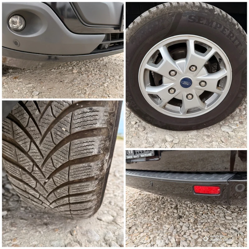 Ford Transit Custom TOURNEO-8местен-Клима-Full, снимка 17 - Бусове и автобуси - 50648036