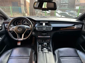 Mercedes-Benz CLS 63 AMG КОЖА* ПОДГРЕВ* ОБДУХВ* BURMASTER* ПАНОРАМА, снимка 9