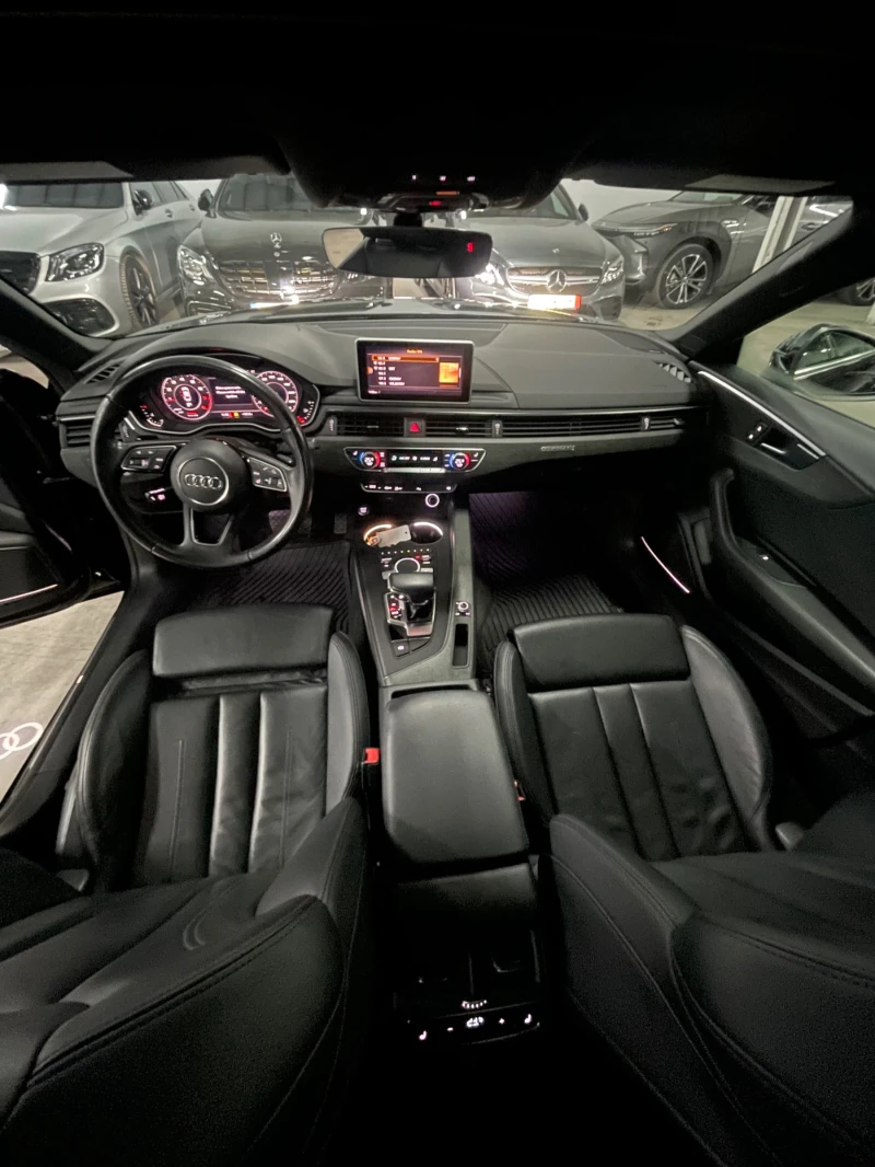 Audi A5 Sline/B&O/4x4/Панор/Подгр/камера/Дигитал/ФУЛЛ!!!, снимка 9 - Автомобили и джипове - 53407851