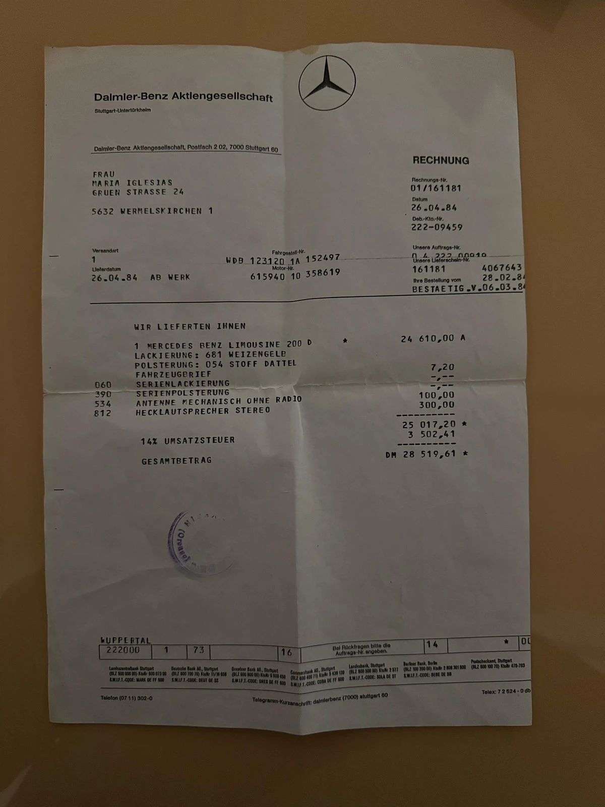 Mercedes-Benz 123 W123 200 D - изображение 10