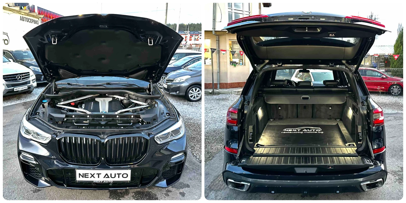 BMW X5M 50D 400HP LASER HUD H/K PANO 360'3D CAM EU6D-T | Mobile.bg   16