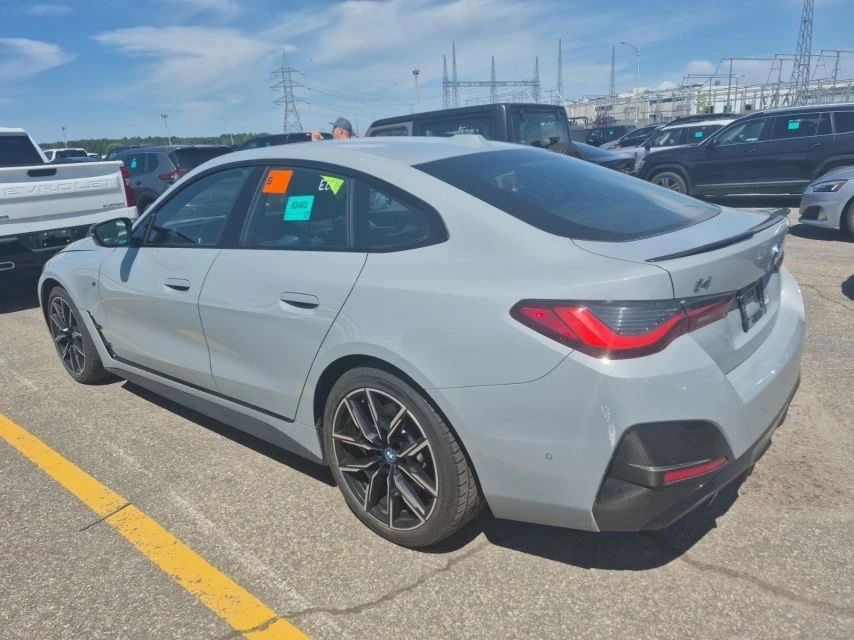 BMW i4 M50 XDRIVE* M-pack* Shadow Line* 360* H&K* Шибидах, снимка 4 - Автомобили и джипове - 55406199