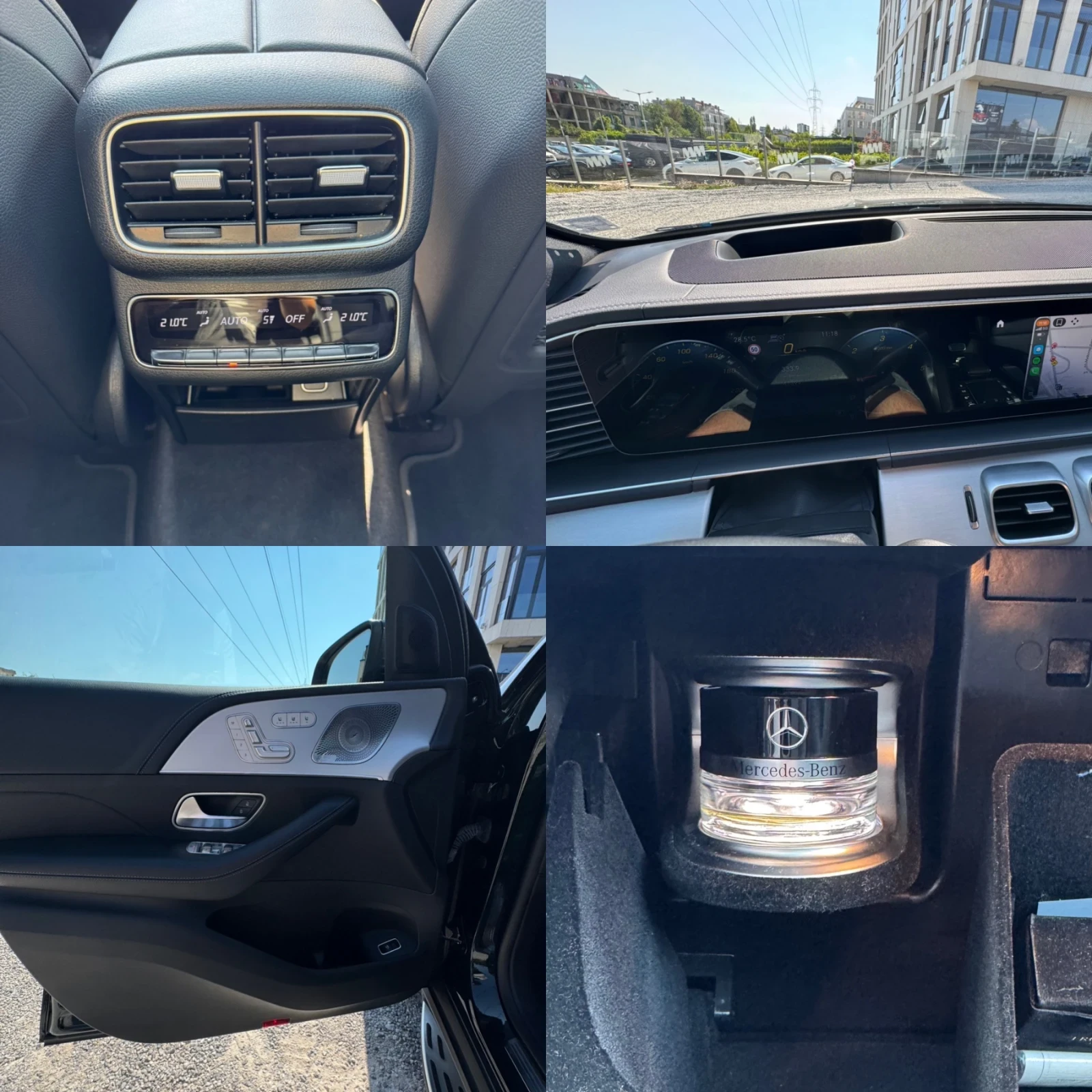 Mercedes-Benz GLE 400 d AMG Panorama 360 Burmester HeadUp Гаранция, снимка 17 - Автомобили и джипове - 55667703