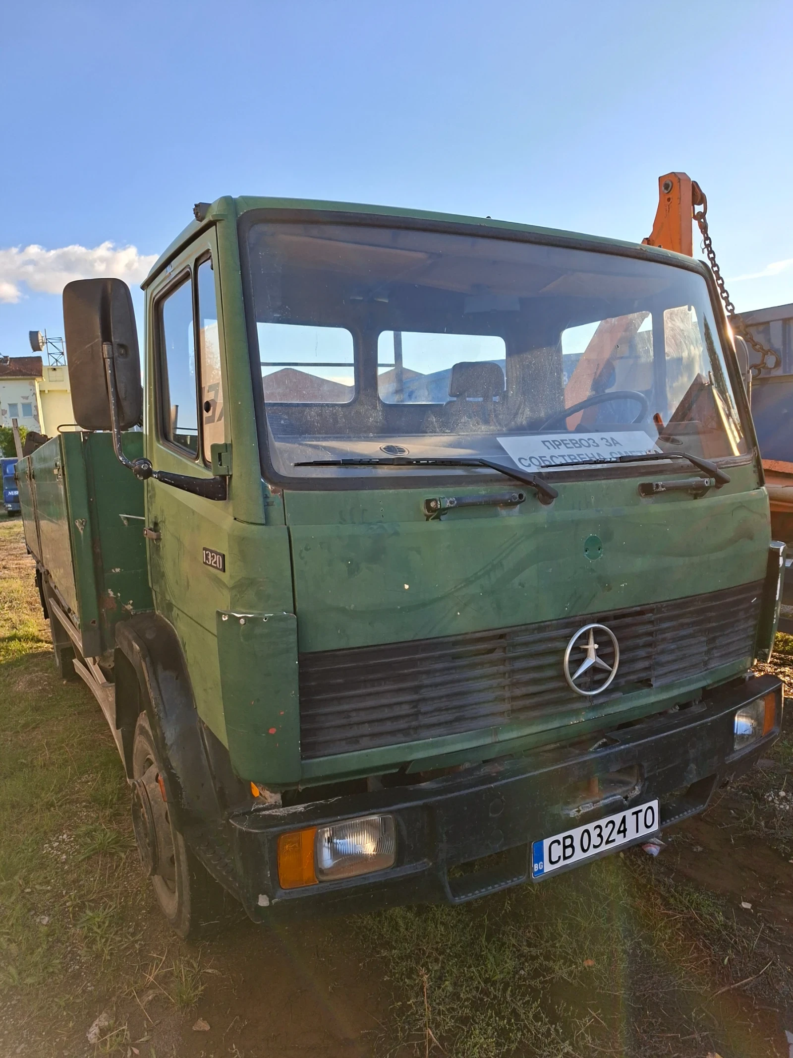 Mercedes-Benz 1120 КАМИОН С КРАН, снимка 1