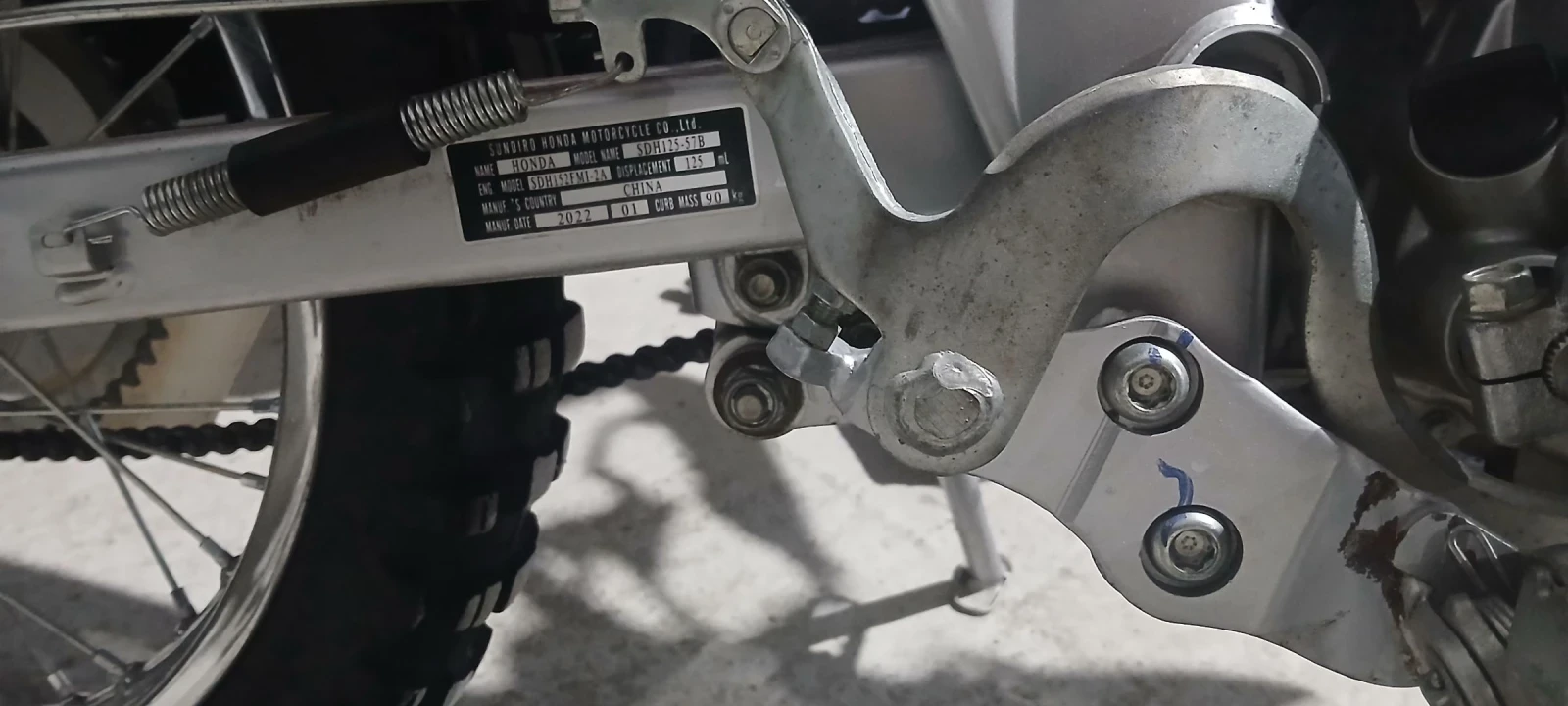 Honda Crf Crf 125 f 2022г, снимка 5 - Мотоциклети и мототехника - 55019212