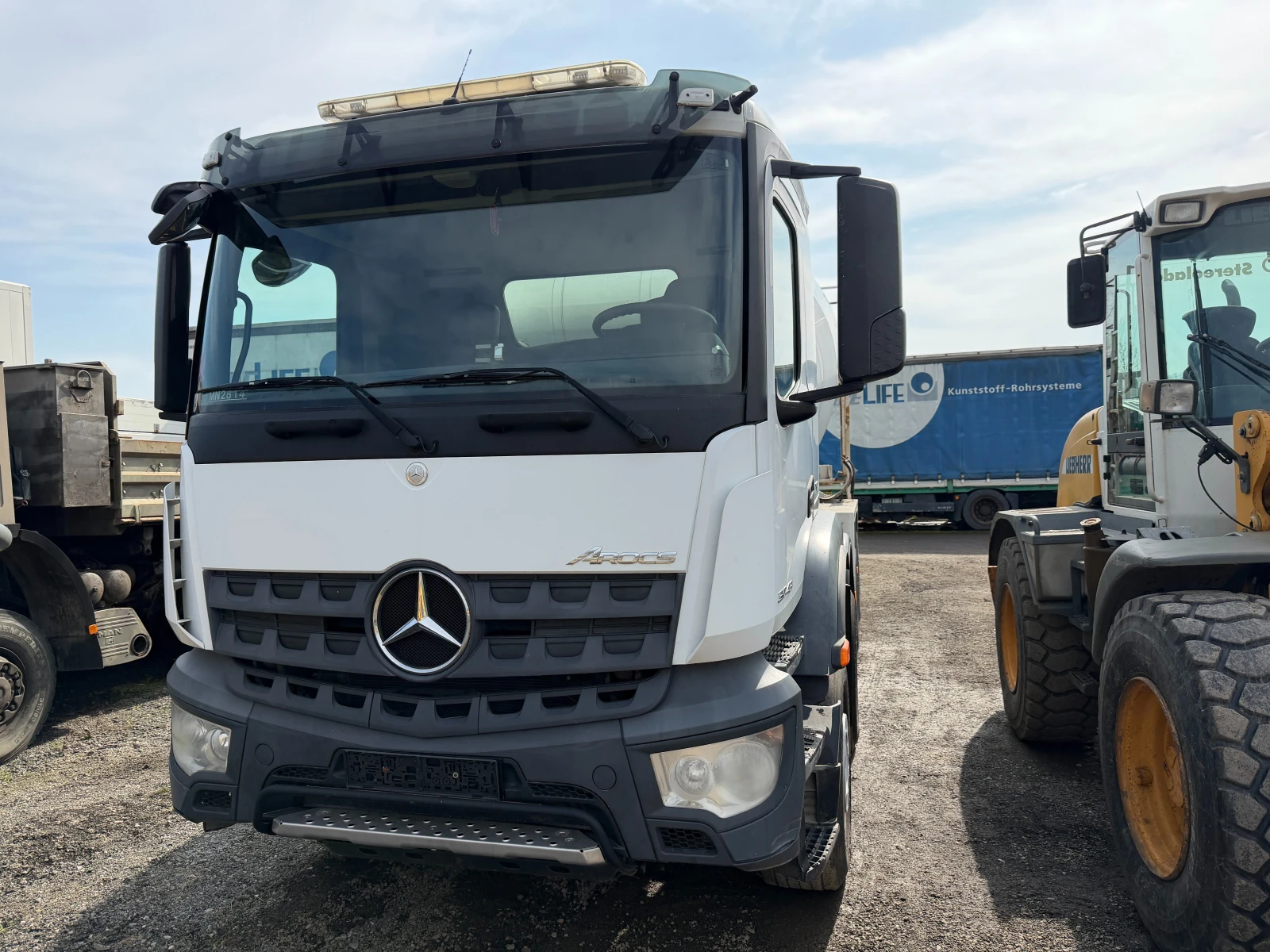 Бетон миксер Mercedes 37.43-10 кубика, Внос, , , , снимка 7 - Индустриална техника - 53774210