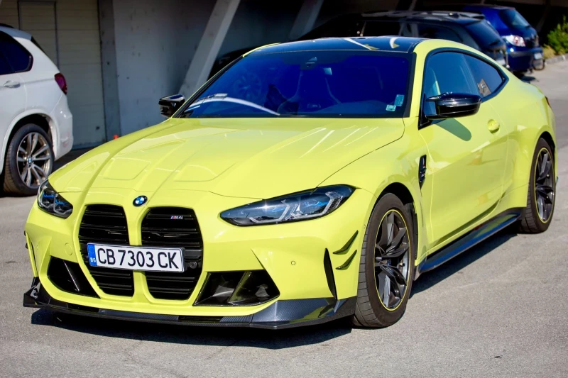 BMW M4 Гаранция до 04.2026, снимка 2 - Автомобили и джипове - 47456141