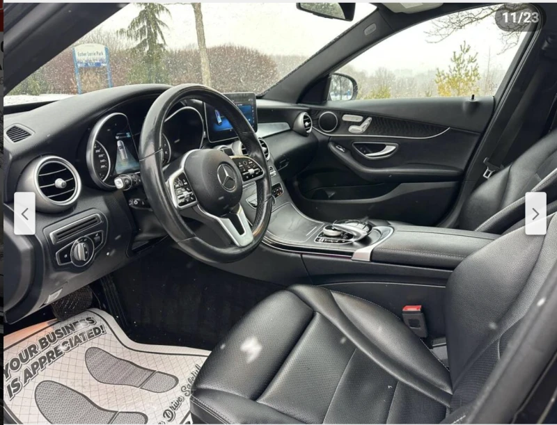 Mercedes-Benz C 300 4MATIC* LED* ПОДГРЕВ* КАМЕРА* КЕЙЛЕС* , снимка 8 - Автомобили и джипове - 53538245
