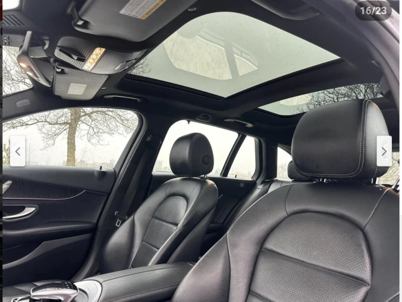 Mercedes-Benz C 300 4MATIC* LED* ПОДГРЕВ* КАМЕРА* КЕЙЛЕС* , снимка 12 - Автомобили и джипове - 53538245