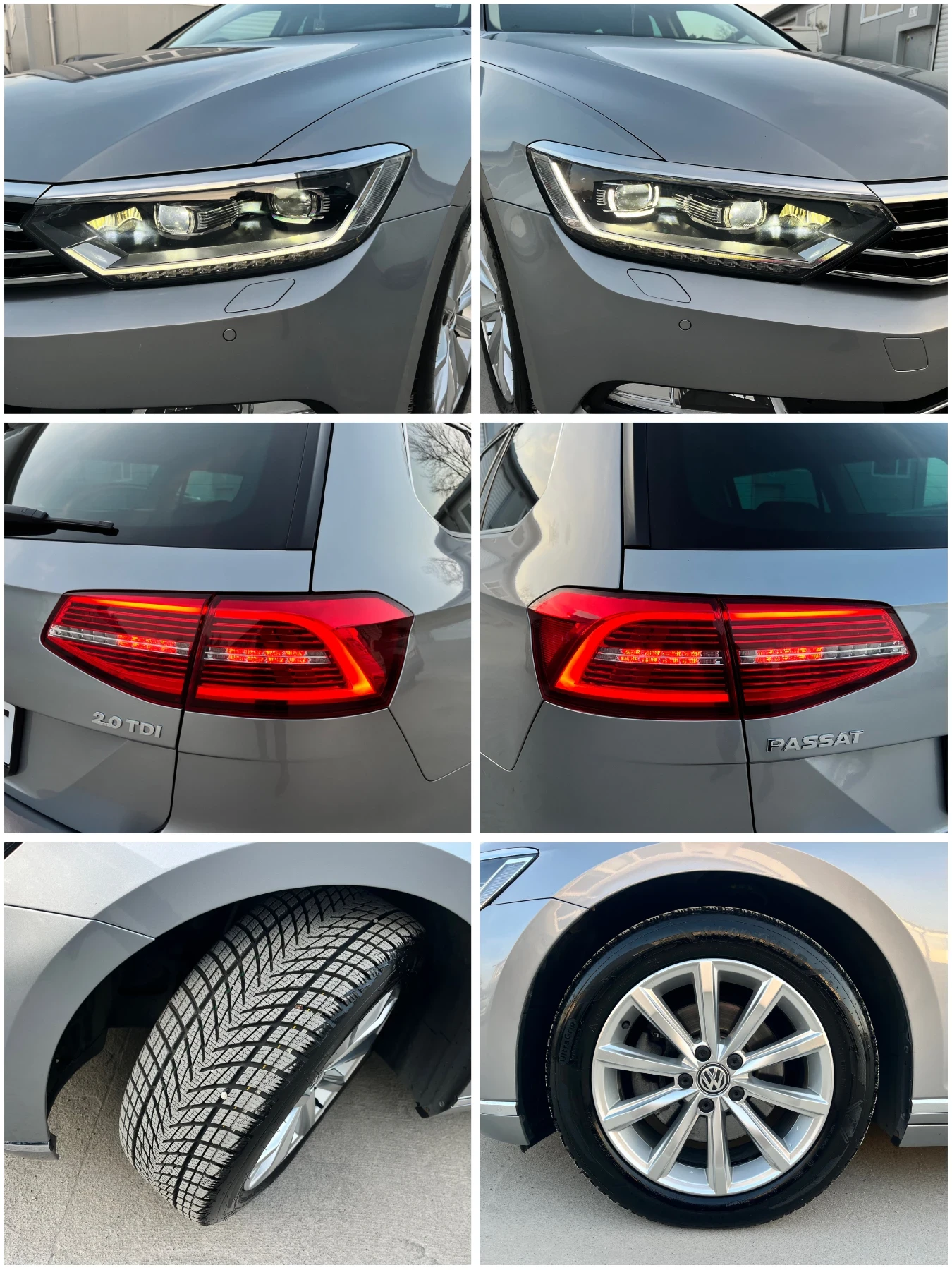 VW Passat 2, 0TDI-DIGITAL/FULL LED/КАМЕРА/КОЖА/ОБСЛУЖЕН/ТОП!, снимка 16 - Автомобили и джипове - 53841435