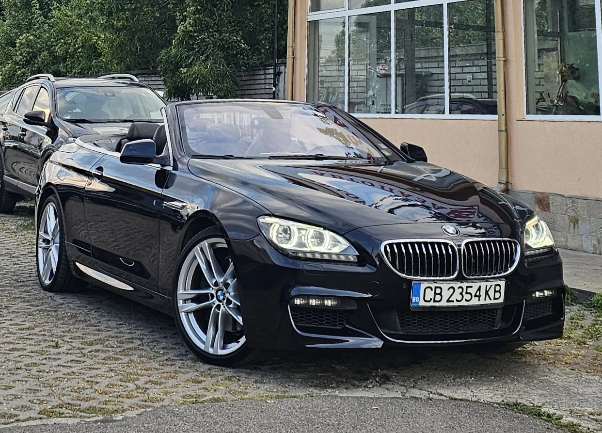 BMW 640 i Cabrio M-Sport Facelift SoftClose HUD Keyless, снимка 4 - Автомобили и джипове - 55616434