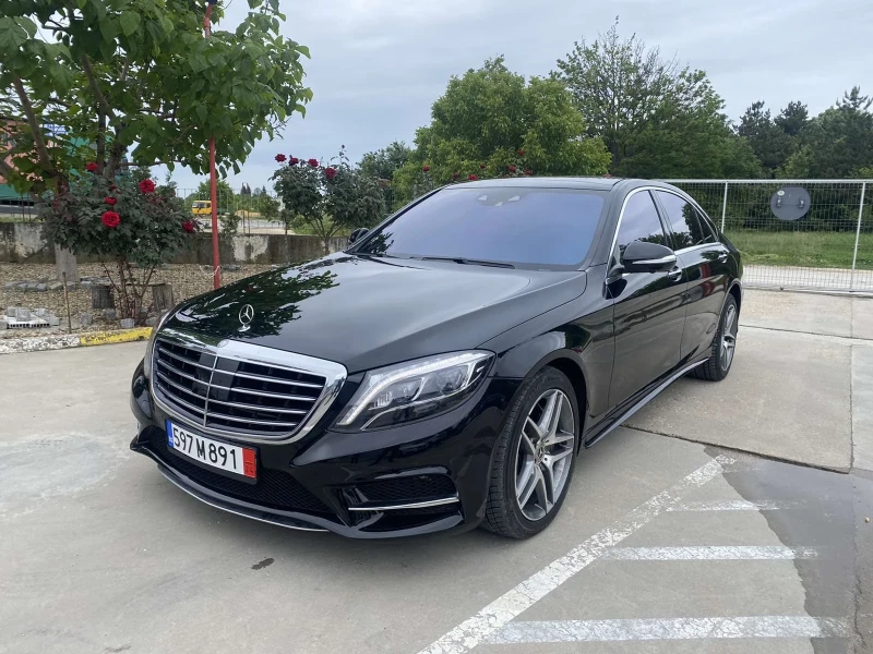 Mercedes-Benz S 500 AMG Line/Long/Burmester/Full/USA/ 104 000km /рег., снимка 1 - Автомобили и джипове - 46984457