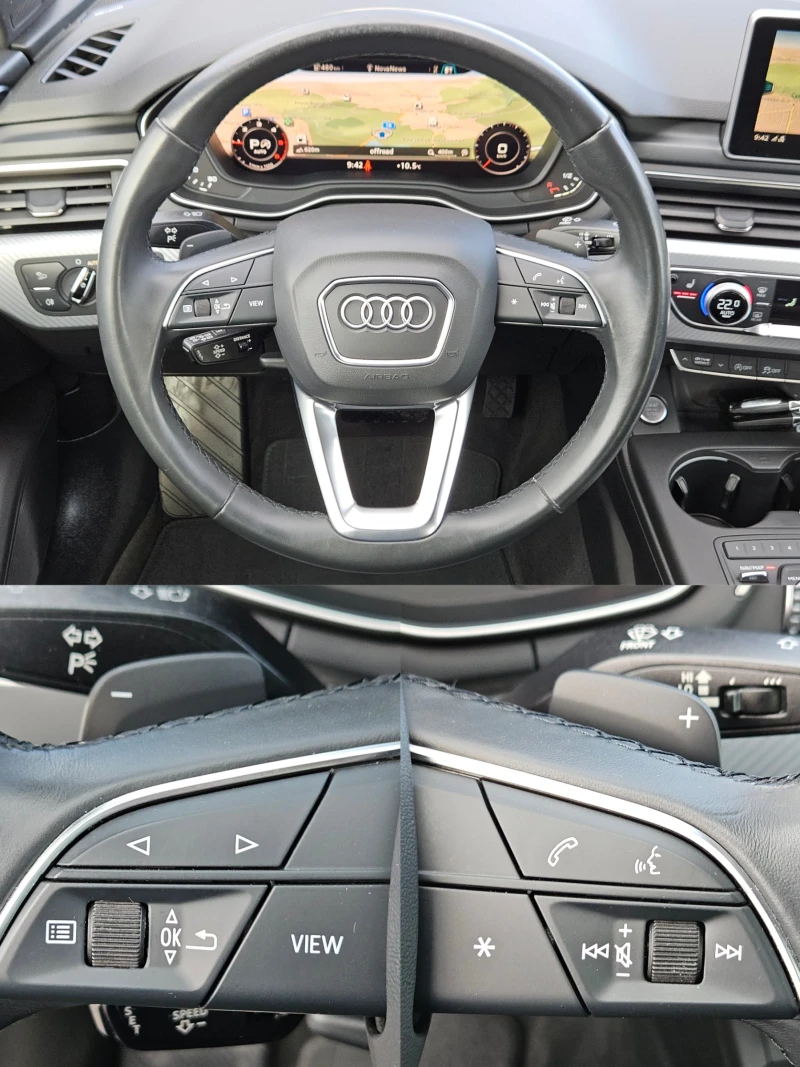 Audi A4 Allroad 3.0TDi/BLACK FRIDAY/7c/LED/CarPlay/NAVI/БЛУТУТ/ТОП, снимка 9 - Автомобили и джипове - 52247955