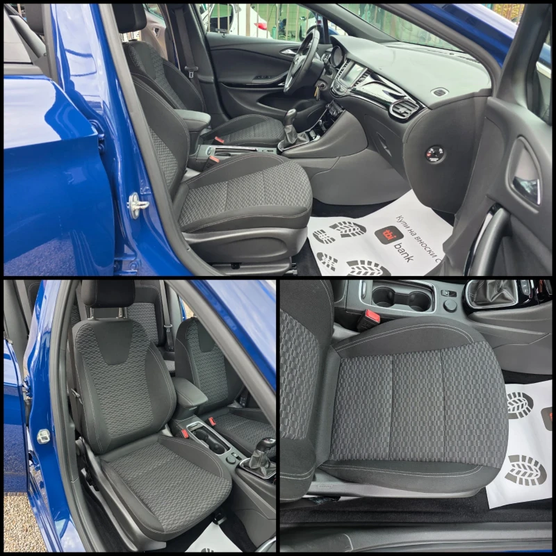 Opel Astra 1.4/TURBO/CNG/LANE-ASSST/ПЪЛНА СЕРВ.ИСТОРИЯ/, снимка 6 - Автомобили и джипове - 52332601