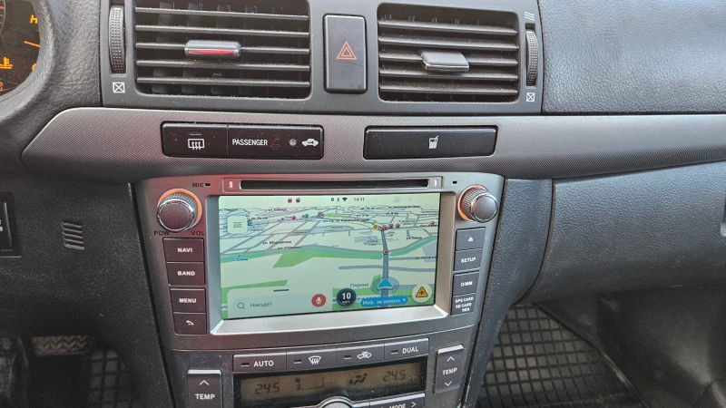 Toyota Avensis T25 1.8 Газ, климатик, снимка 2 - Автомобили и джипове - 53452374