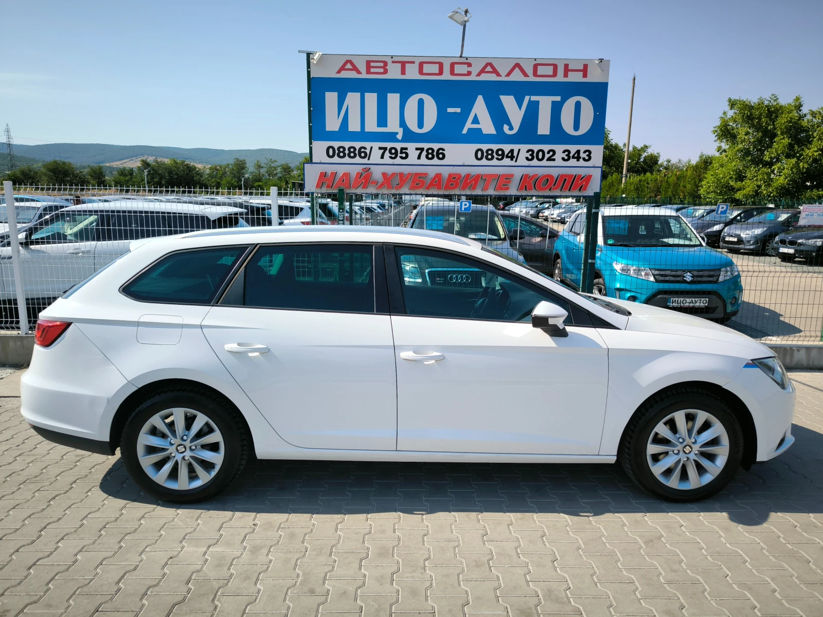Seat Leon TDI-105k.c.LED+ MATRIX, ЕВРО 6-ПЕРФЕКТЕН!! - изображение 7