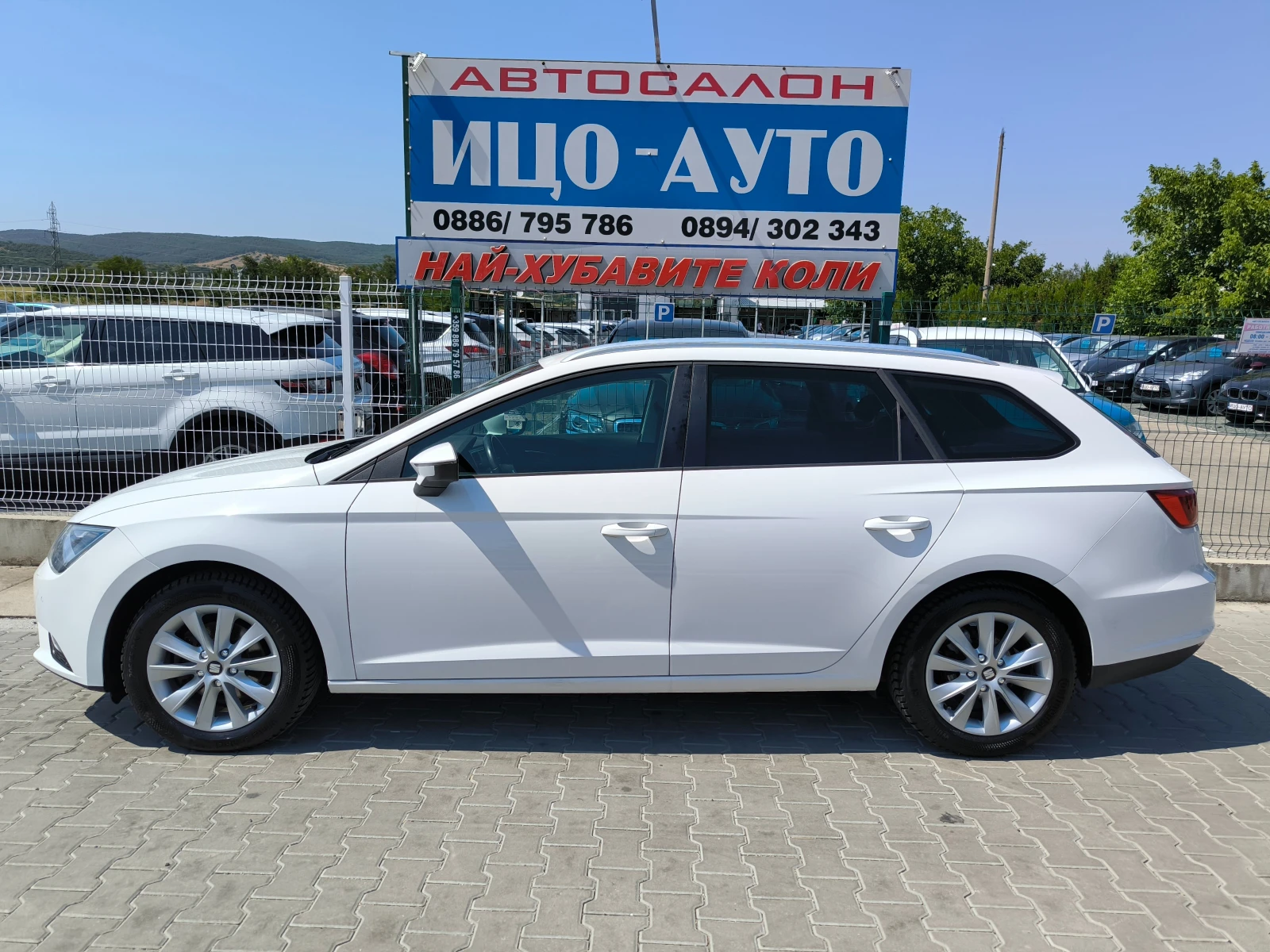 Seat Leon TDI-105k.c.LED+ MATRIX, ЕВРО 6-ПЕРФЕКТЕН!! - изображение 3
