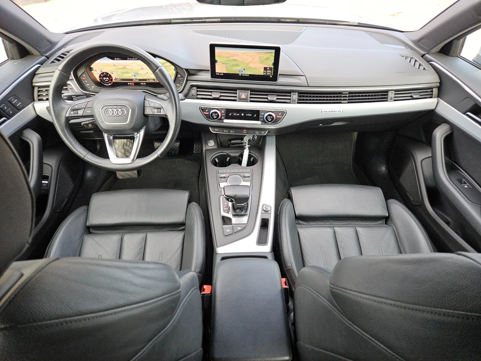 Audi A4 Allroad 3.0TDi/218k.c/4x4/7ck/LED/CarPlay/NAVI// | Mobile.bg   11