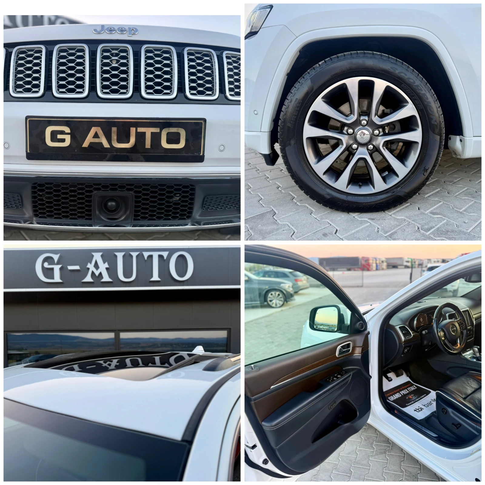 Jeep Grand cherokee 3.0CRDI 250 ks OVERLAND FACE LIFT Собствен лизинг , снимка 10 - Автомобили и джипове - 55635226