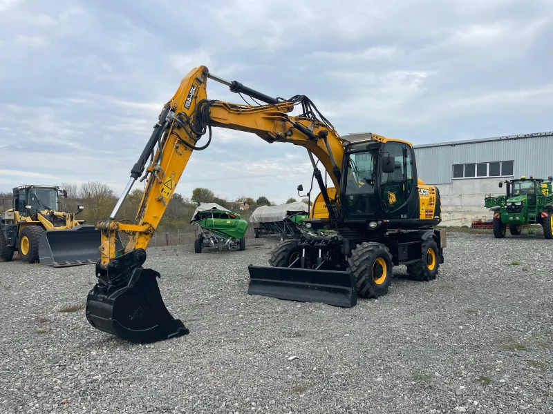 Багер JCB JS 145 W PLUS + 2 кофи ЛИЗИНГ, снимка 3 - Индустриална техника - 51487918
