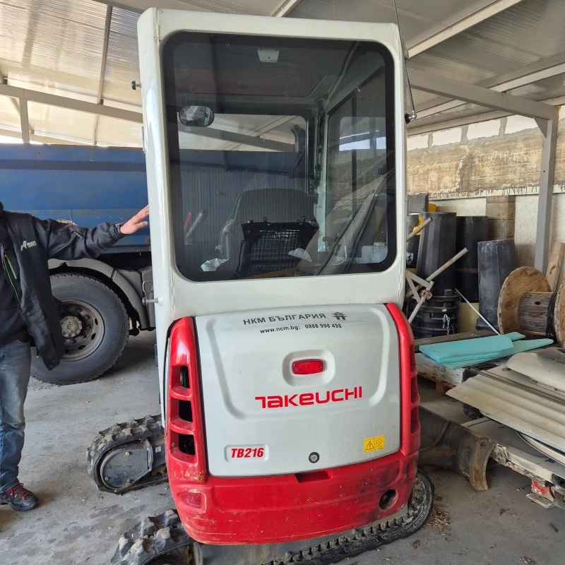 Багер Takeuchi TB216, снимка 2 - Индустриална техника - 53380275