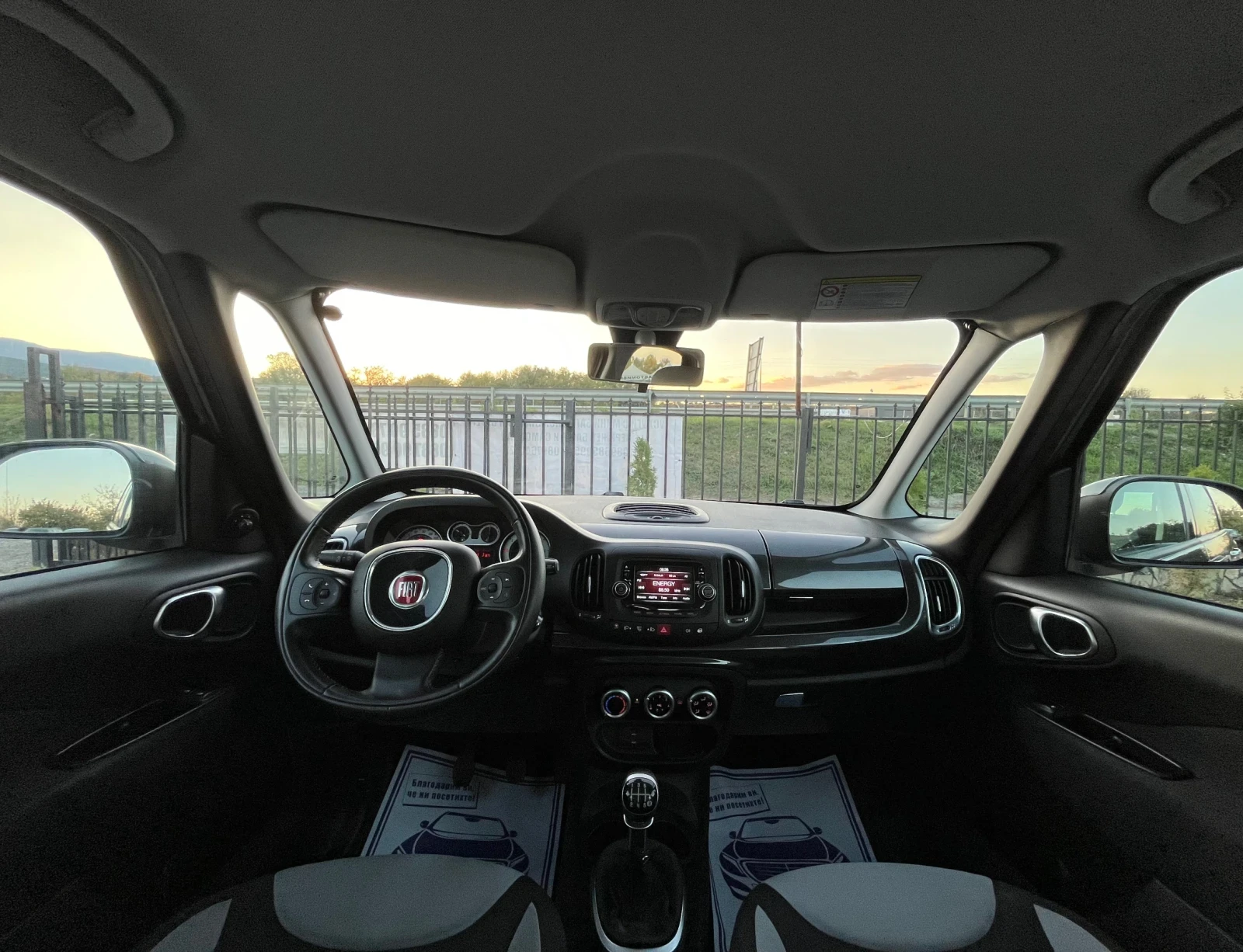 Fiat 500L 1.4i* EURO6B* 109000KM* 6СКОРОСТИ* CITY* ТОП - изображение 8