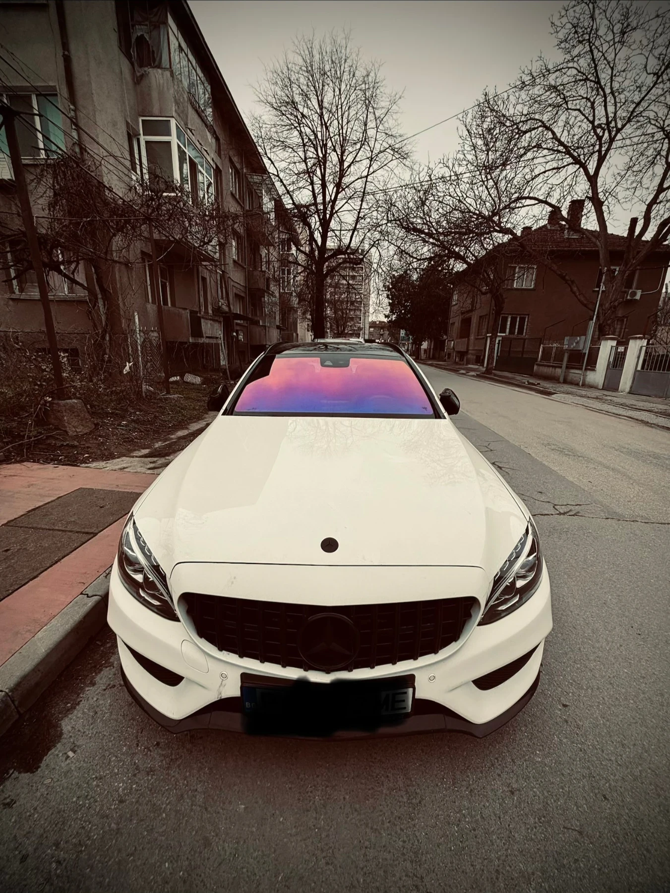 Mercedes-Benz C 220 Mercedes C220 AMG MULTIBEAM / 19   / Обслужена / П, снимка 2 - Автомобили и джипове - 53859175