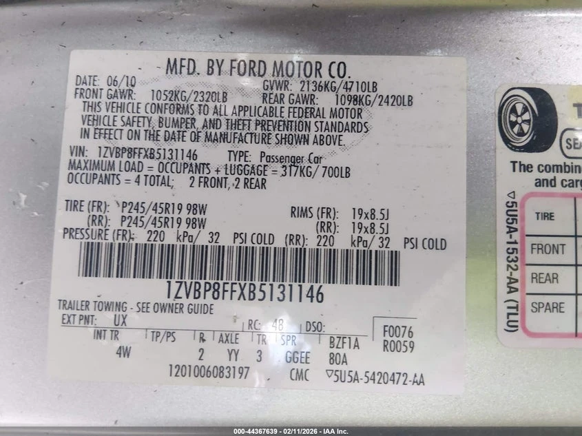 Ford Mustang Gt Premium, снимка 9 - Автомобили и джипове - 54002291