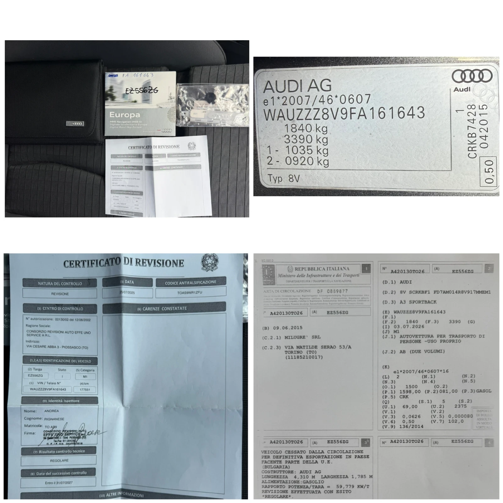 Audi A3 1.6-TDI-АВТОМАТ-179.000км-НАПЪЛНО РЕАЛНИ-КАТО НОВА, снимка 16 - Автомобили и джипове - 55789850