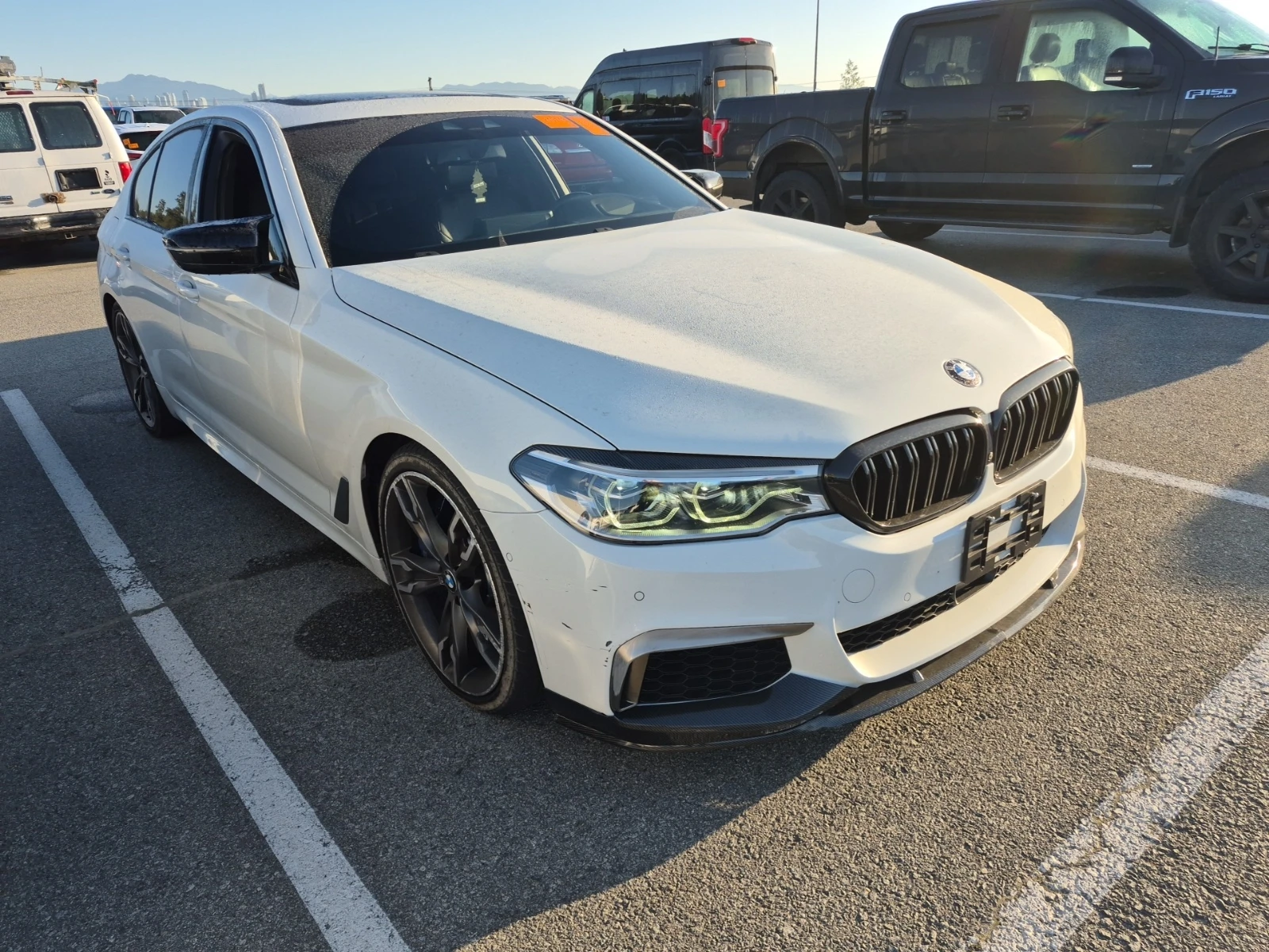 BMW 550 M-pack* 360* HUD* H&K* Dist* �������* ���������*  | Mobile.bg � ����������� 15