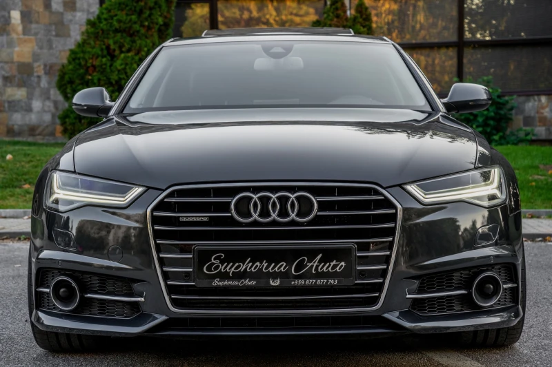 Audi A6 3.0D/3X-SLINE/320HP BI-TURBO/CARBON/BOSE/QUATTRO, снимка 8 - Автомобили и джипове - 47740842