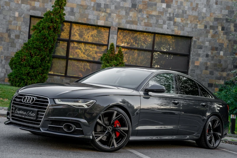 Audi A6 3.0D/3X-SLINE/320HP BI-TURBO/CARBON/BOSE/QUATTRO, снимка 1 - Автомобили и джипове - 47740842