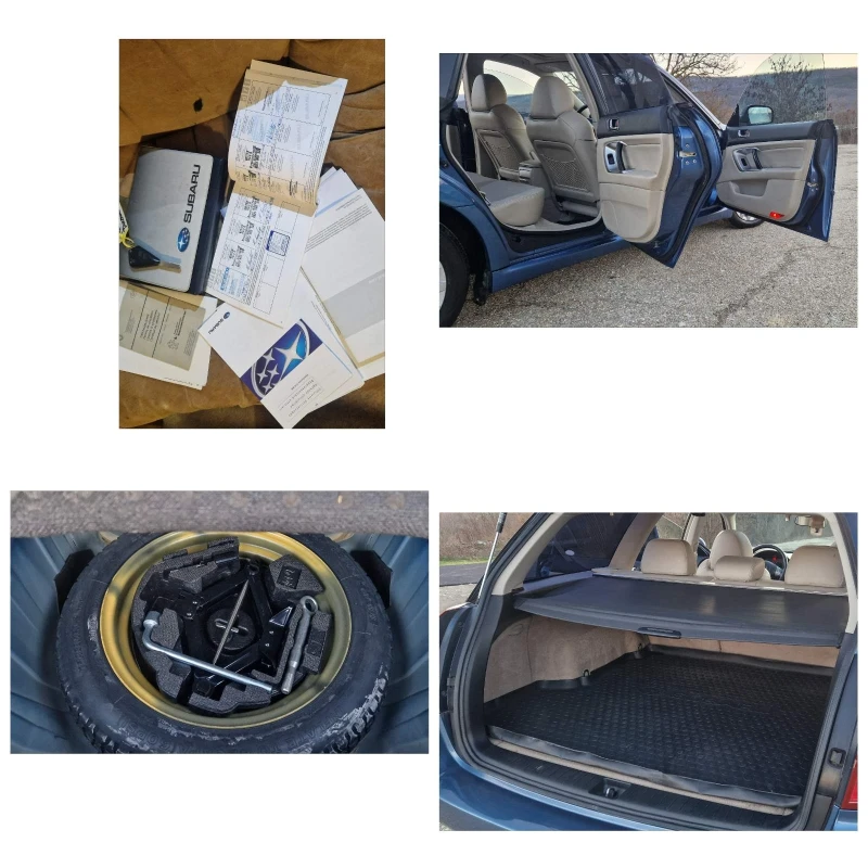 Subaru Legacy 2.5куб.170к.с. 2008г. 4х4 , снимка 10 - Автомобили и джипове - 52932815