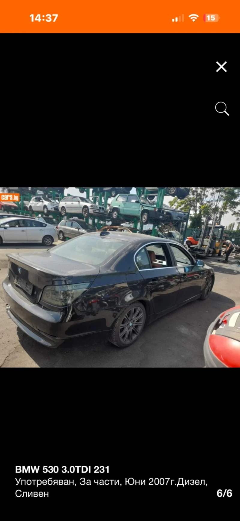 BMW 530 E60 530d, снимка 6 - Автомобили и джипове - 53045171
