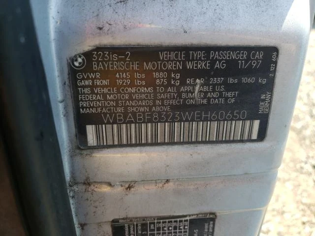 BMW 323 323is, снимка 14 - Автомобили и джипове - 54715420