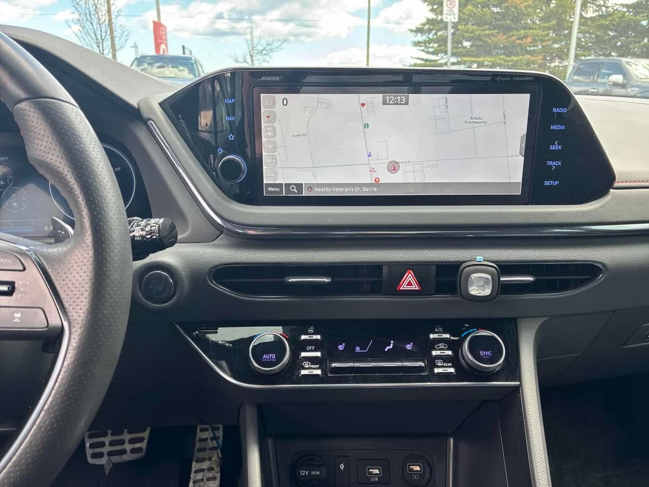Hyundai Sonata N Line | ПАНОРАМА | 360 | CARFAX | , снимка 9 - Автомобили и джипове - 55553853