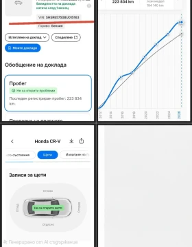 Honda Cr-v С-История Навигация Камера 4Х4 Подгрев Ксенон, снимка 16